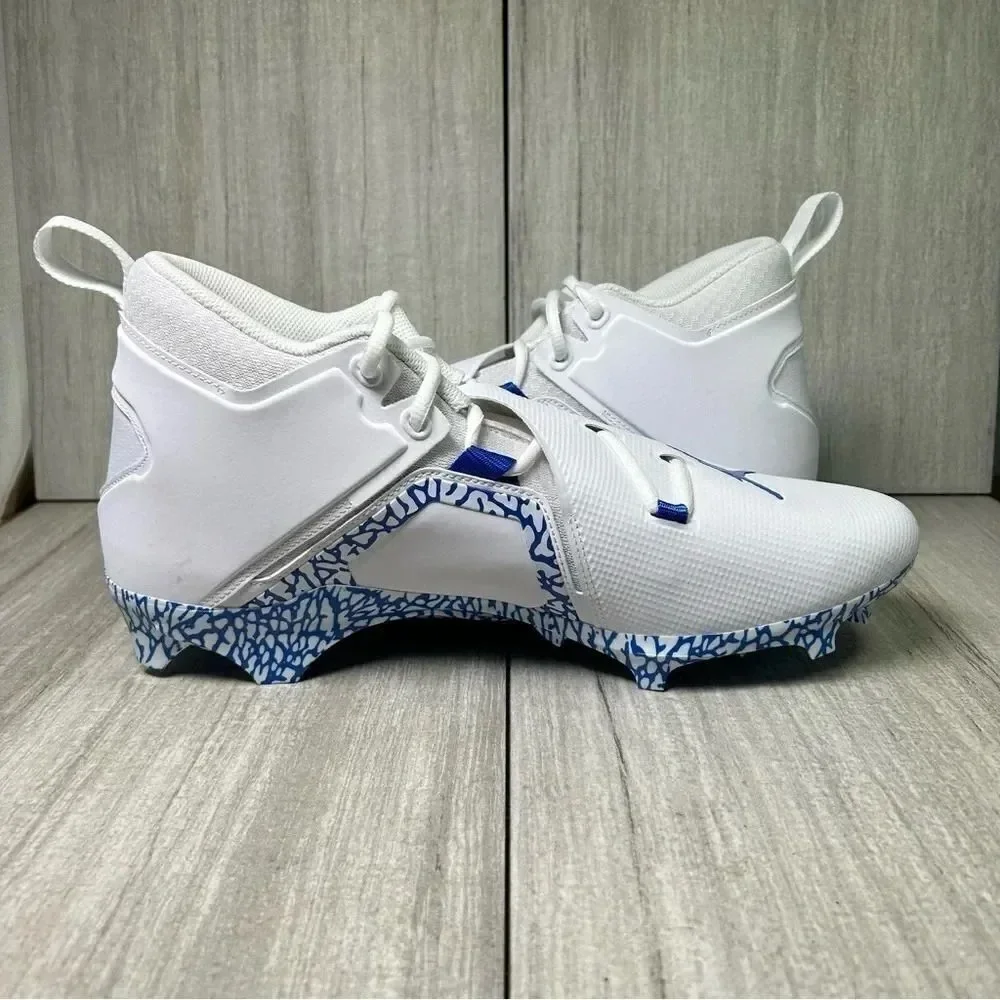 RARE Nike Jordan Alpha Menace Pro 3 UCLA Team Issued Football Cleat Men 14.5